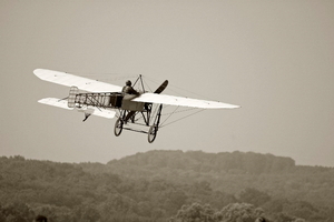 Blériot im Flug